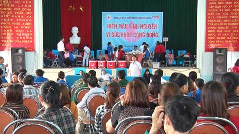 Cửa Lò : 460 tình nguyện viên tham gia vào ngày hội hiến máu