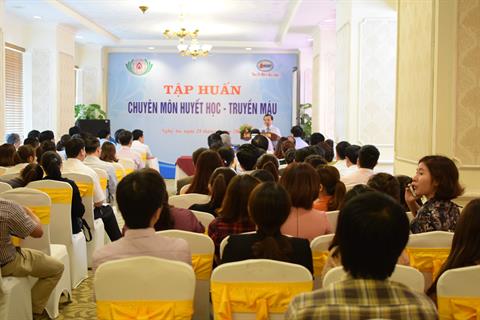 Tập huấn về bệnh Thalassemia và chuyên môn huyết học truyền máu 2018